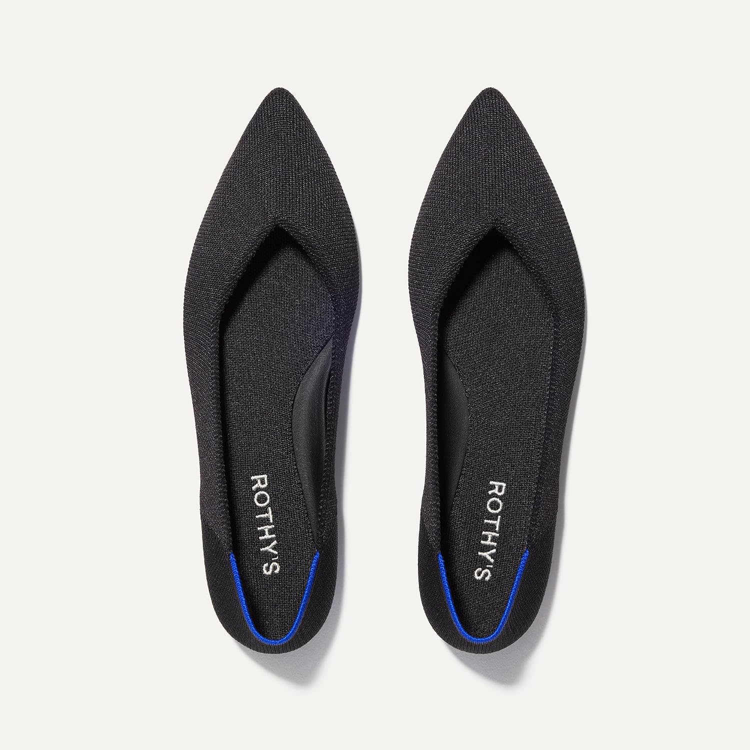 Rothy'S The Point Ii, Pointed-Toe Women'S Slip-On Ballet Flat With Cushioned Insole, Sustainable & Machine Washable