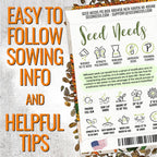 Seed Needs Milkweed Seeds For Planting A Butterfly Garden To Attract Monarch Butterflies - Collection Of Pink, Orange & White Asclepias Milk Weed Variety Pack (5 Packs)