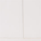 Ivory Classic Medium Square Lamp Shade (Pre-Assembled) 5.25" Top X 10" Bottom X 9" High X 9" Slant (Spider) Replacement With Harp And Finial
