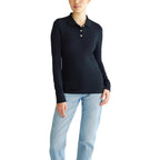 Aeropostale Women'S Aero Uniform Polo Long Sleeve