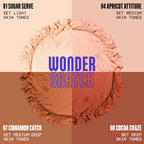 NYX PROFESSIONAL MAKEUP Wonder Snatch Setting Powder, Lifting Loose Powder With Up To 16HR Wear - Sugar Serve (Translucent Light)