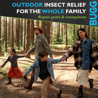 Original Insect Repellent - 4 Oz Pump Spray Bottle - 2 Pack | Repels Gnats, Mosquitoes & No-See-Ums, Deet Free, Non-Greasy, Vanilla Mint Rose Scent, Non-Sticky