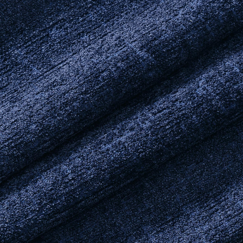Miulee Decorative Throw Pillow Covers 18X18 Pack Of 2 Navy Blue Couch Pillow Covers Soft Cozy Textured Chenille Pillowcases For Home Decor Sofa Living Room Cushion Bedroom