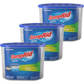 Damprid Fragrance Free Disposable Moisture Absorber & Odor Remover With Activated Charcoal, 18 Oz., 3 Pack, Lasts Up To 60 Days, No Electricity Required