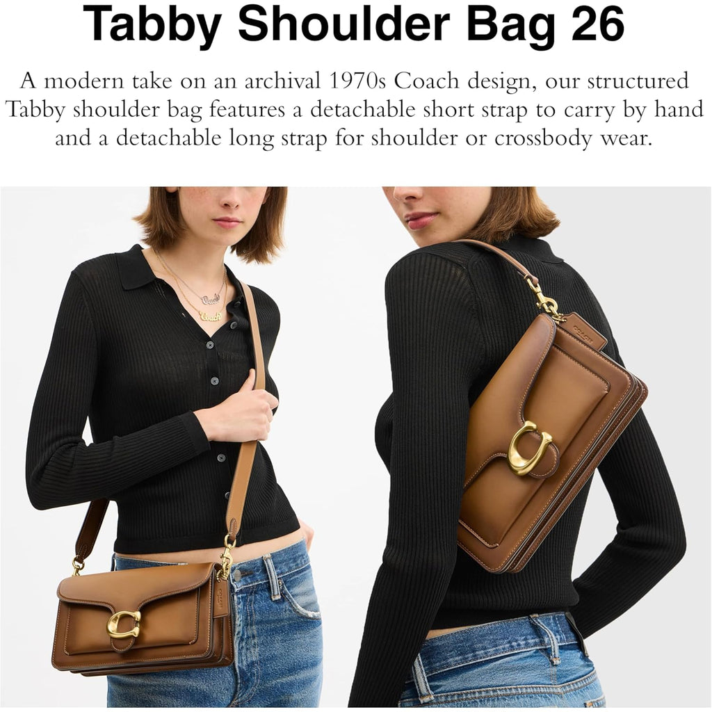 COACH Structured Tabby Shoulder Bag 26