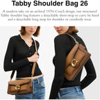 COACH Structured Tabby Shoulder Bag 26