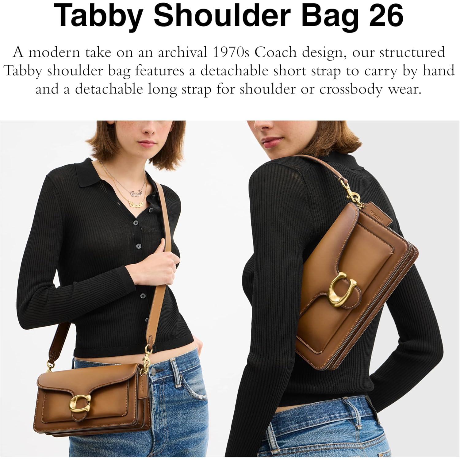 COACH Structured Tabby Shoulder Bag 26