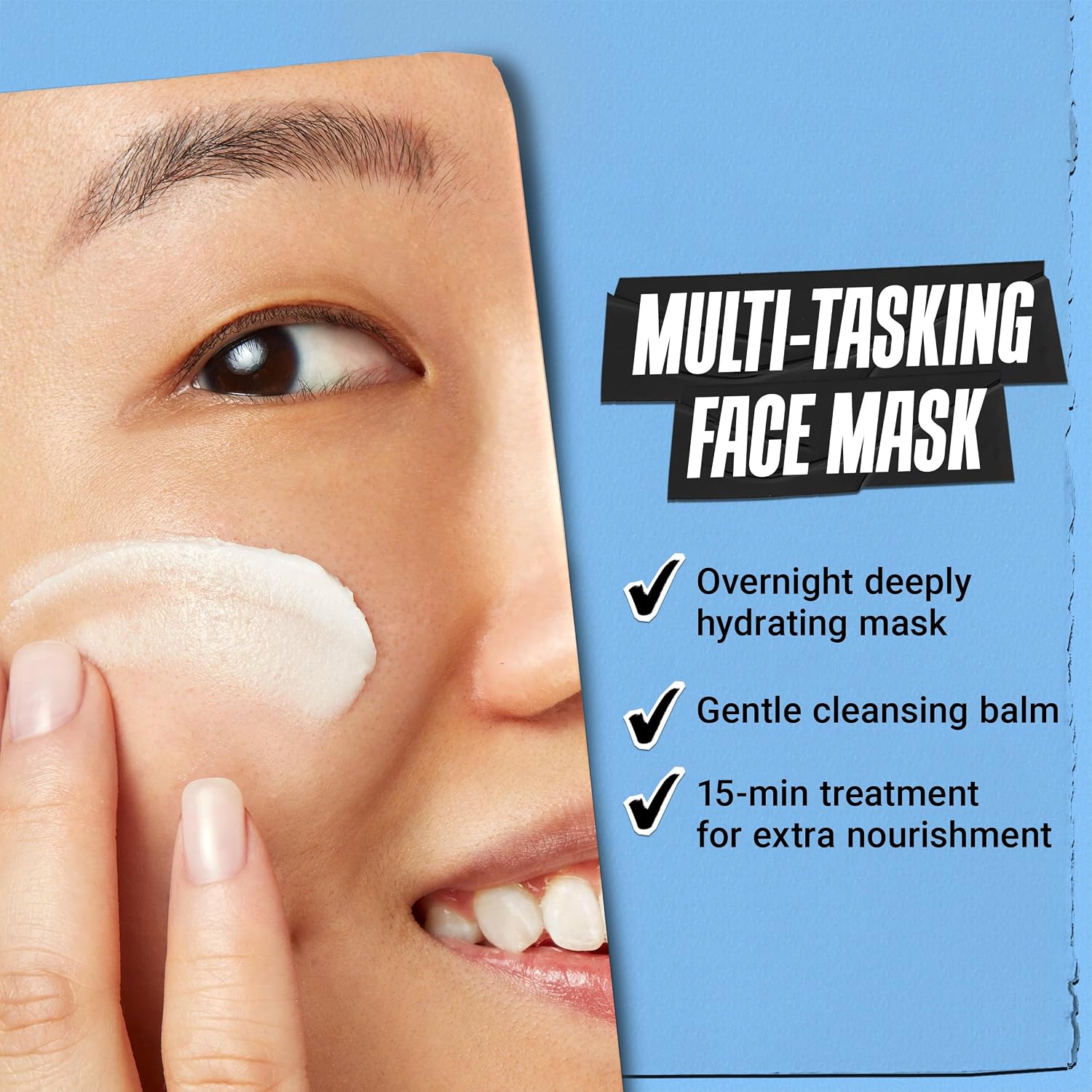 Kiehl'S Ultra Facial Overnight Hydrating Face Mask With 10.5% Squalane, Deeply Hydrates Skin & Strengthens Moisture Barrier, Treats Dryness & Flaky Skin, Paraben-Free, Fragrance-Free, All Skin Types