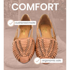 Macarena Collection Womens Shoes Leather Sandals For Women | Huarache Handmade Mexican Sandals | Comfortable & Stylish Womens Sandals 2167