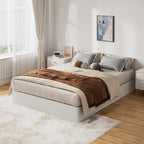 Snaye Queen Size Box Spring Bed Base 9 Inch, 3000Lbs Heavy Duty Box Spring Queen Metal Mattress Foundation, Tool-Free Easy Assembly, Noise Free | Tool-Free Assembly, Noise Free, 3000Lbs Heavy Duty