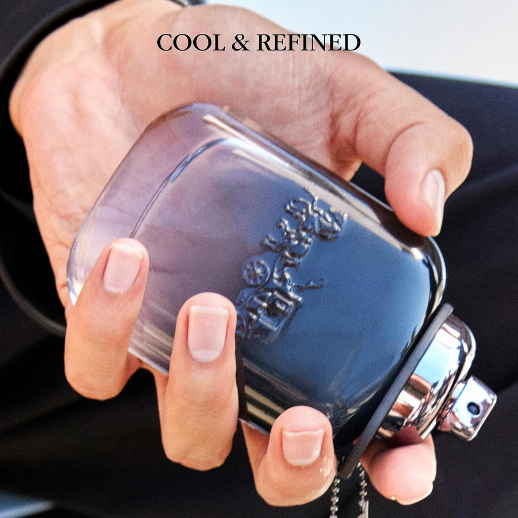 Coach For Men Eau De Toilette - Men'S Fragrance - Fougere Woody - With Notes Of Pear Nashi, Cardamom & Vetiver