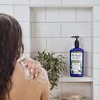 Dr Teal's Body Wash with Pure Epsom Salt, Relax & Relief with Eucalyptus & Spearmint, 24 fl oz (Pack of 2)