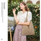 Hatisan Crochet Bag For Women, Handmade Knit Beach Tote Bag Summer