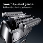 Braun Series 8 83M Electric Shaver Head Replacement Cassette, Silver