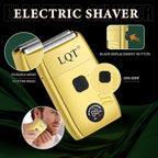 Hair Clippers for Men Professional, Beard Trimmer Kits & Sets, Electric Shavers, Hair Clippers & Trimmer Ceramic T-Blade, for Barber, Father Gifts for Men (Gold)