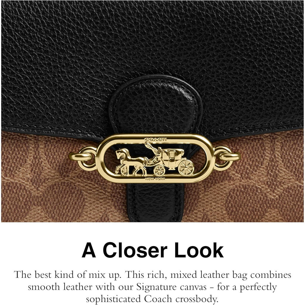 Coach Women's Signature Elle Hardware Chain Crossbody