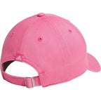 adidas Women's Saturday Hat – Relaxed Fit Strapback Baseball Cap Pink Fusion/Clear Pink/3