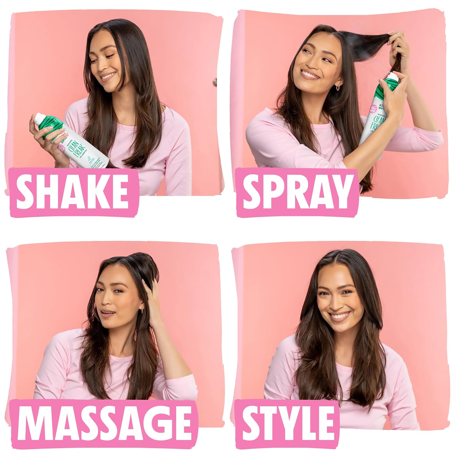 Not Your Mother's Value Size Plump for Joy Jumbo Dry Shampoo (2-Pack) - 12 oz Each - 70% More to Absorb Oil and Build Body - Orange Mango - For All Hair Types