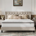 Novilla Queen Mattress, 12 Inch Hybrid Mattress Queen With Comfort Foam,Innerspring Pillow Top Mattresses In A Box, Pressure & Pain Relief, Soft Feel But Supportive