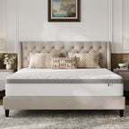 Novilla Queen Mattress, 12 Inch Hybrid Mattress Queen With Comfort Foam,Innerspring Pillow Top Mattresses In A Box, Pressure & Pain Relief, Soft Feel But Supportive