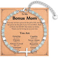 Religious Cross Bracelet for Women Girls, Christian Gifts for Daughter Granddaughter Sister in Christ Friend Niece on Birthday Christmas Easter Valentines Day Graduation