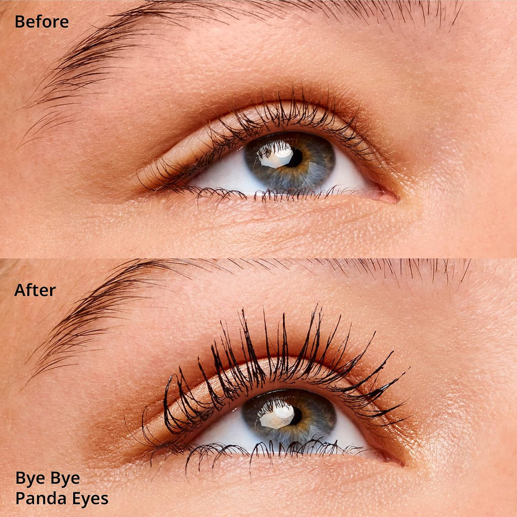 Essence | Bye Bye Panda Eyes Tubing Mascara | Smudge-Proof, Volumizing Definition | Vegan, Cruelty Free, Free From Parabens & Oils (Pack Of 1)