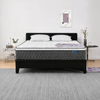 Queen Mattress, 12 Inch Cooling Hybrid Queen Mattress In A Box, Medium Firm With Gel Memory Foam & Individual Pocket Springs, Motion Isolation, Pressure Relief, Certipur-Us