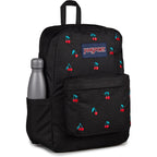 Jansport Superbreak Plus Fx Backpack - Work, Travel, Or Laptop Bag With Water Bottle Pocket - Surreal Sensations Black