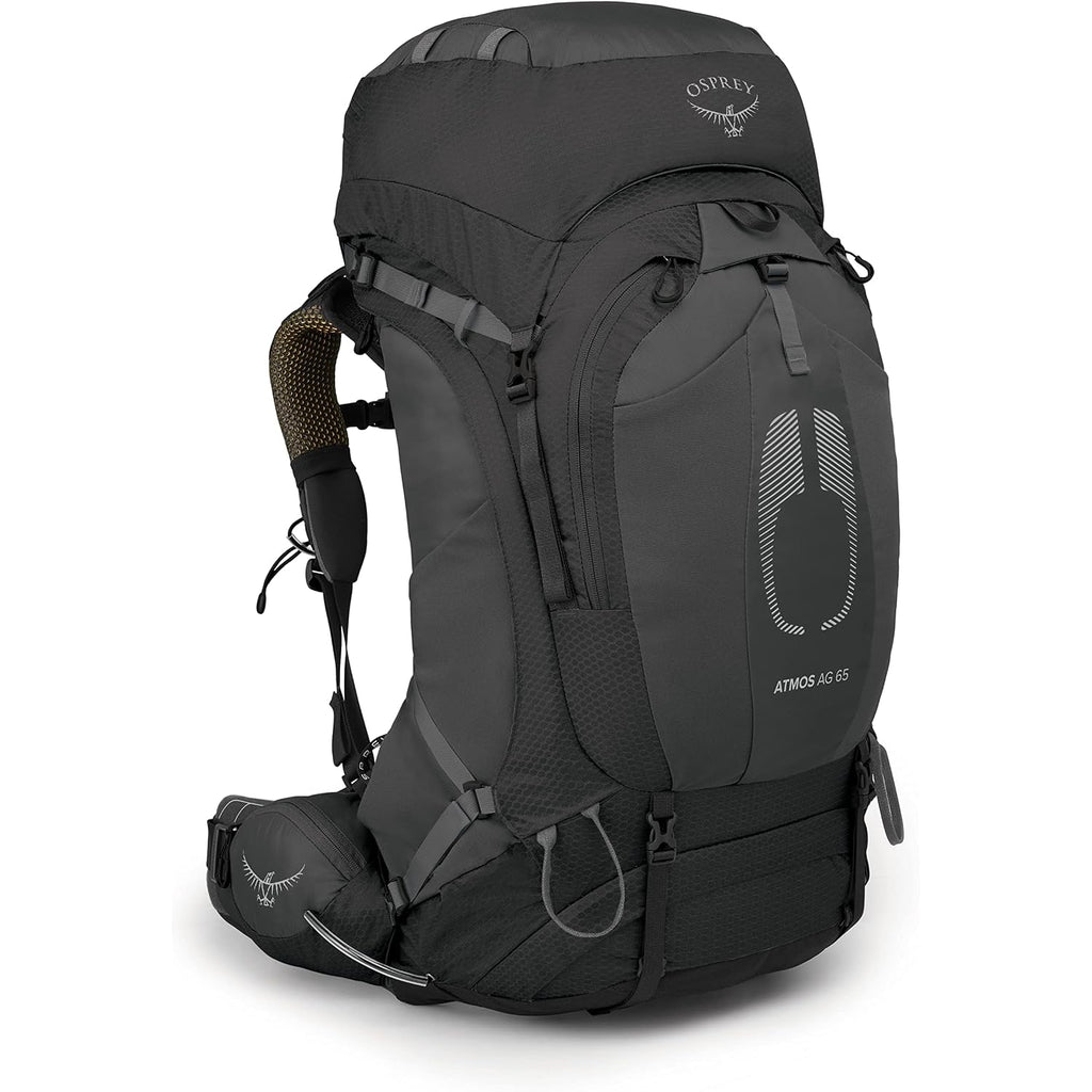 Osprey Atmos Ag 65L Men'S Backpacking Backpack, Black, L/Xl