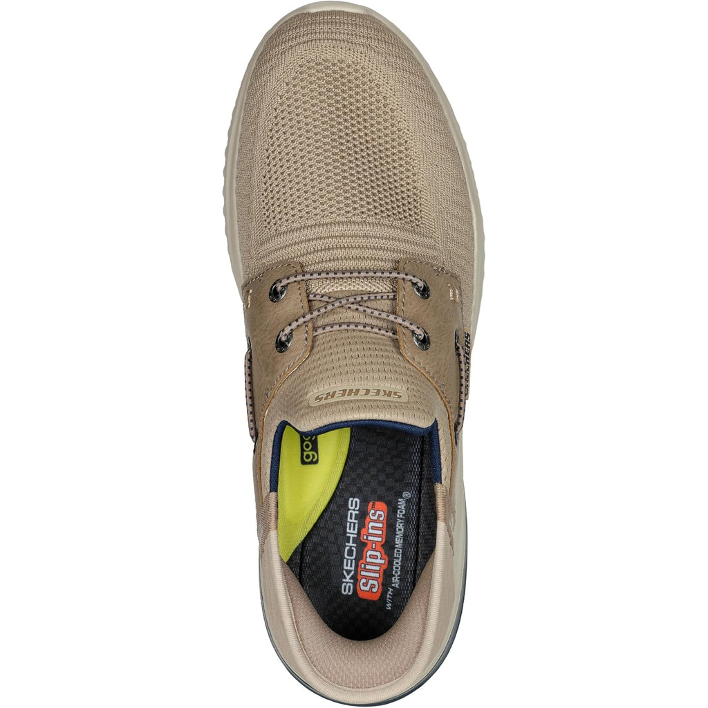Skechers Men'S Streetwear Delson 3.0 - Roth Low Profile Bungee Lace Slip-Ins