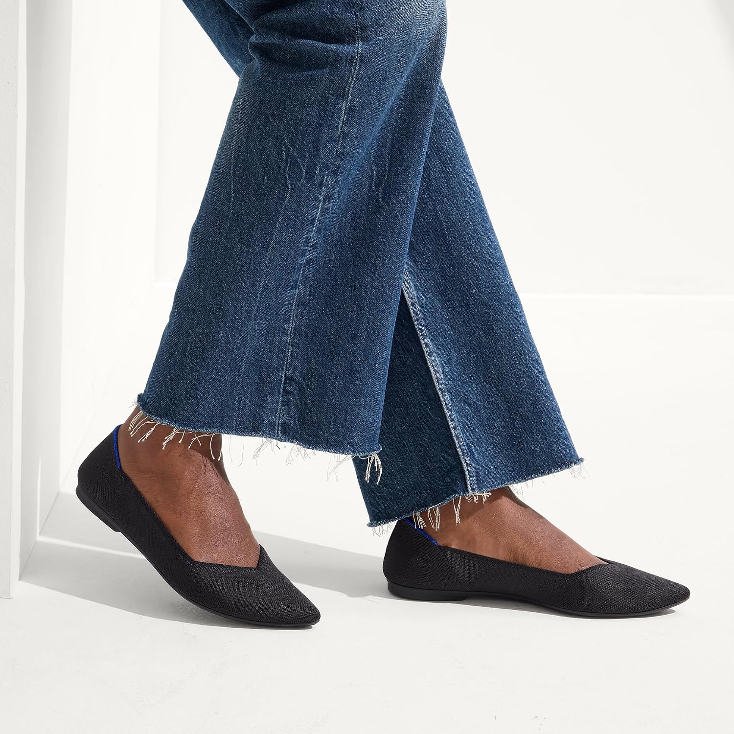 Rothy'S The Point Ii, Pointed-Toe Women'S Slip-On Ballet Flat With Cushioned Insole, Sustainable & Machine Washable