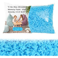 Bean Bag Filler, 5Lbs Gel Shredded Memory Foam Filling, High Density Refill & Replacement Foam For Bean Bag Chair, Pillow Stuffing, Couch Cushions, Dog Bed, Pouf Ottoman, Stuffed Animals, Arts Crafts