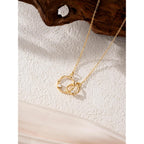 Baydurcan Dainty Gold Necklace for women - 14K Gold Plated Pendant Necklaces Gifts for Friends Sister Mother, Birthday, Christmas, Graduation, Inspirational Gifts
