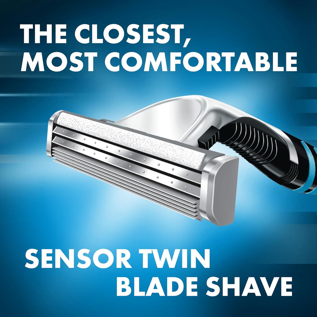 Gillette Sensor Excel Men's Razor Blade Refills, 30 Count