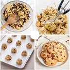 Ice Cream Scoop, 18/8 Stainless Steel Cookie Scoop, Cookie Scoops For Baking, 2 Tbsp/ 30 Ml/ 1 Oz Cookie Dough Scoop, Ice Cream Scooper With Trigger Release, Cookie Scooper For Baking