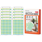 Mosalogic Sticky Card Plug Refill Replacement Glue Cards For Flying Insect Trap Indoor-10Pack (No Device)