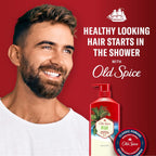 Old Spice Mens 2-In-1 Shampoo And Conditioner Set, Fiji, Coconut & Tropical Wood Scent, For All Hair Types, Healthier, Fuller, Moisturized Looking Hair, 21.9 Fl Oz Each, Twin Pack