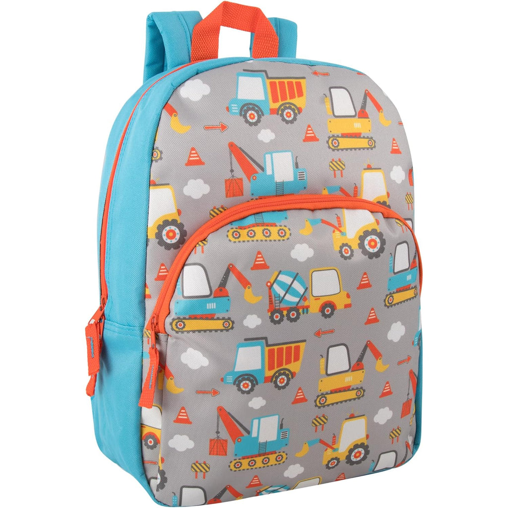 Trail Maker Wholesale Kids Backpacks For Boys, Girls Bulk Backpacks 24 Pack With Fun Patterns, Adjustable Padded Straps