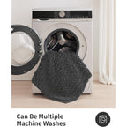 Ilango Bathroom Rugs Dark Grey 32X20,Extra Soft Absorbent Chenille Bath Rugs,Thick Non-Slip Shaggy Bath Mat,Machine Washable Quick Dry Bath Mats For Bathroom Floor, Tub, Shower Accessories