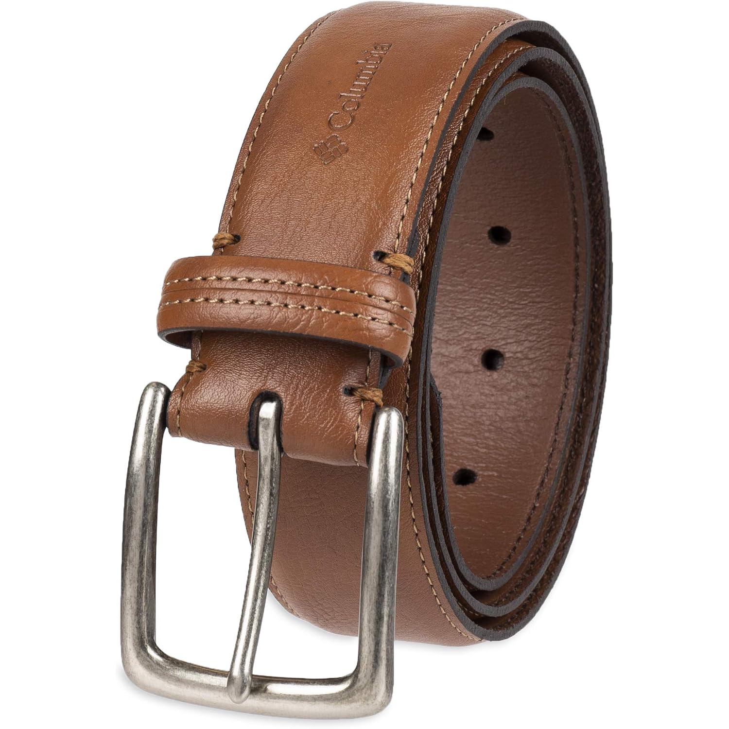 Columbia Men'S Casual Everyday Leather Belt – Jeans, Chinos And Daily Wear