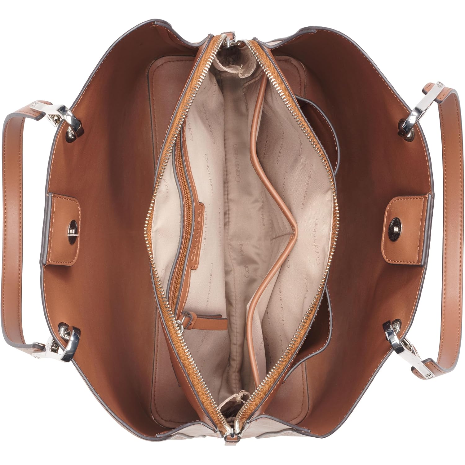 Calvin Klein Women'S Garnet Triple Compartment Tote