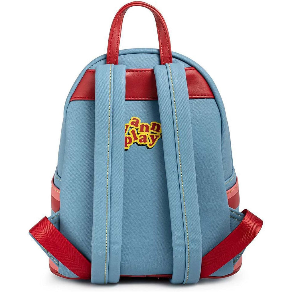 Loungefly Childs Play Chucky Cosplay Womens Double Strap Shoulder Bag Purse