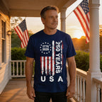 250 Anniversary Usa Shirts: 1776-2026 250Th Birthday Patriotic American Flag T-Shirt 4Th Of July Shirt