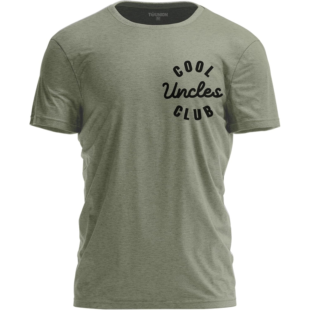 Cool Uncles Club T-Shirt Funny Best Uncle Ever Pocket Tee For Father'S Day