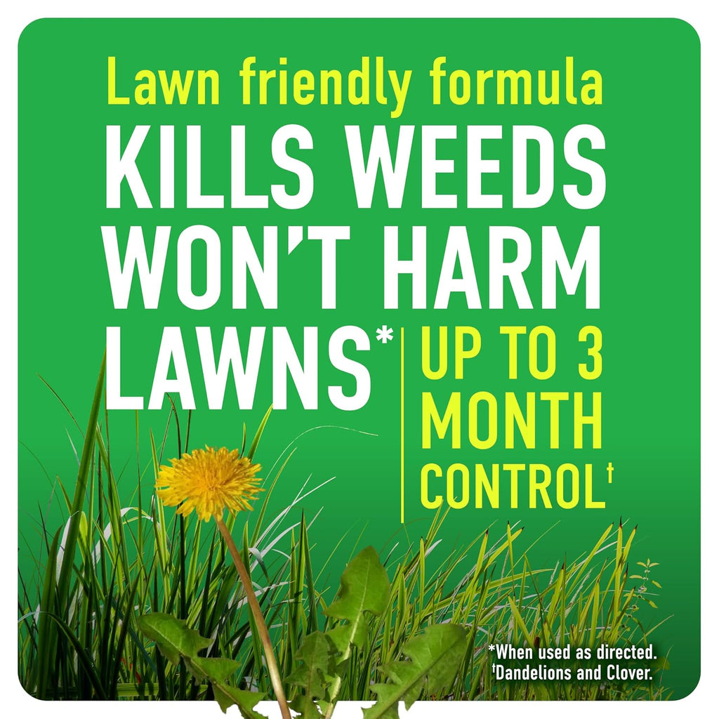 Roundup For Lawns1 With Extend Wand, 1.33 Gal. | Indoor/Outdoor Use, Easy Monitoring, 2 Pre-Filled Bait Stations
