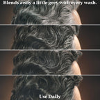 Just For Men Control Gx Grey Reducing 2-In-1 Shampoo And Conditioner, Gradual Hair Color With Keratin For Stronger Thicker And Healthier Looking Hair, 6 Fl Oz - Pack Of 1