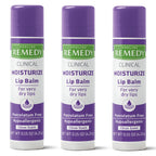 Medline Remedy Clinical Lip Balm, 3 Count, Citrus Scent, Moisturizing, Hydrating, Nourish, Nutrient Rich, Soothing Natural Oils, Revitalize, Comforting, Skin Conditioners, 0.15 Oz Stick