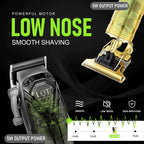 Professional Hair Clippers For Men, Cordless Beard Trimmer Set, Barber-Grade Tool With Usb Charging, Lightweight & Low Noise For Home Use