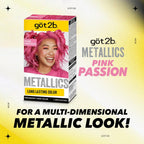 Got2b Metallics, Permanent Hair Color, M87 Pink Passion