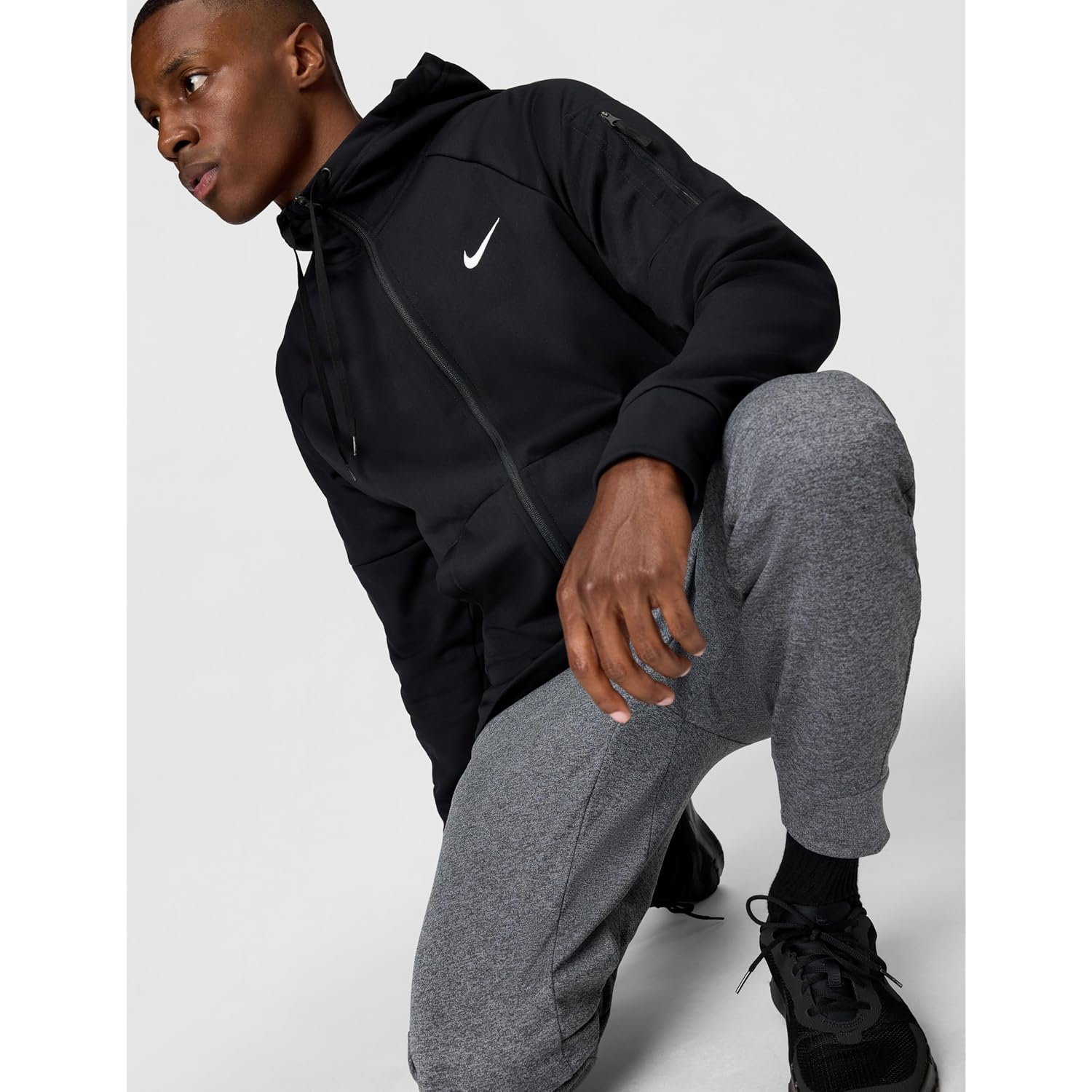 Nike Men'S Therma-Fit Full-Zip Fitness Top
